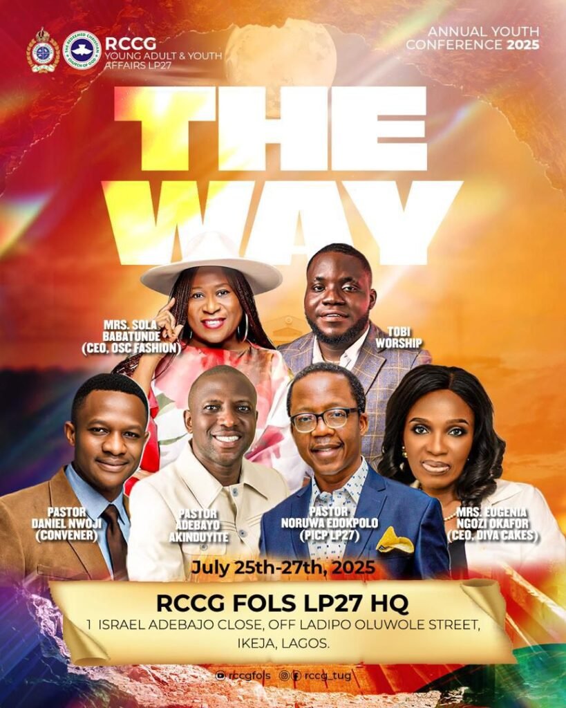 RCCG Lagos Province 27 YAYA Youth Conference 2025